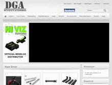 Tablet Screenshot of dutch-gun-accessories.com